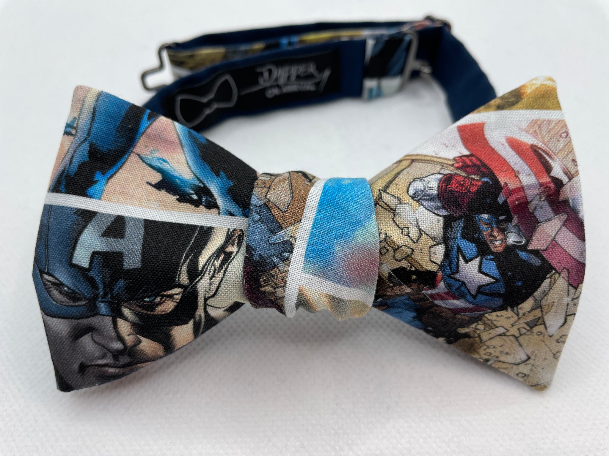 captain america bow tie